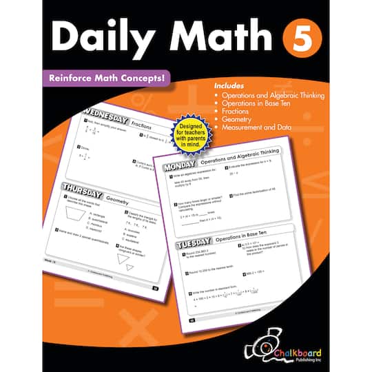 Creative Teaching Press Daily Math Workbook, Grade 5